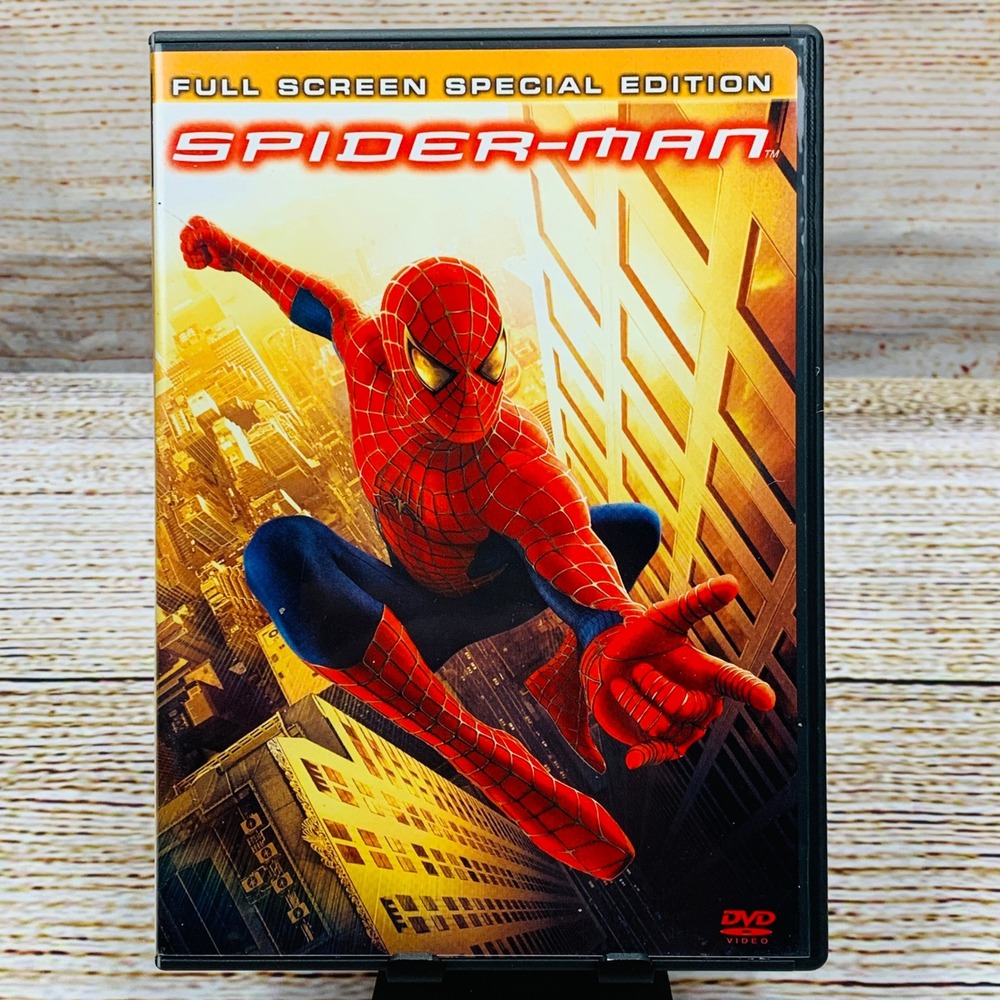 Spider-Man [2002 DVD] Full‎ Screen Special Edition Action Superhero Movie